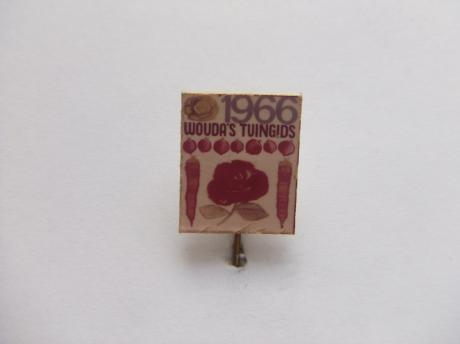 Wouda groenten zaden tuingids 1966 Oranjewoud ( FR )
